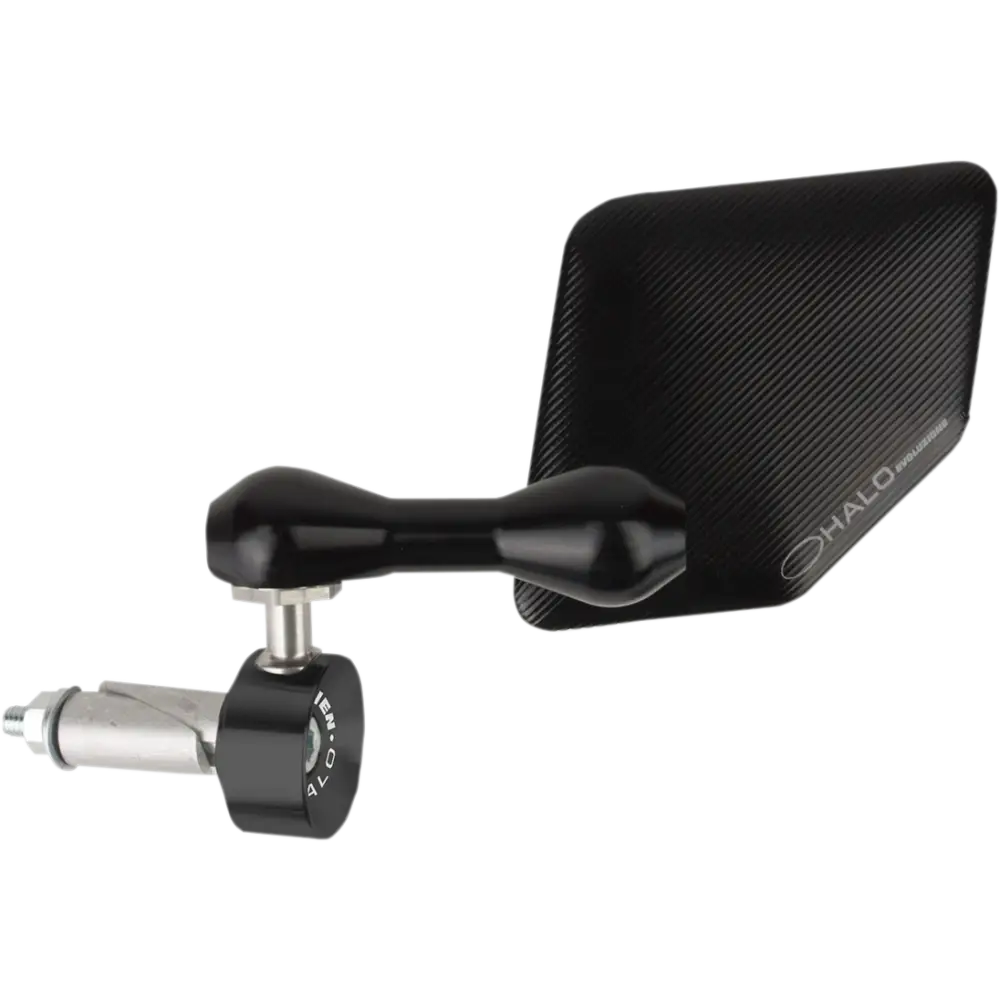 DRIVEN RACING Halo Mirror - Black - Left DHBML-BK