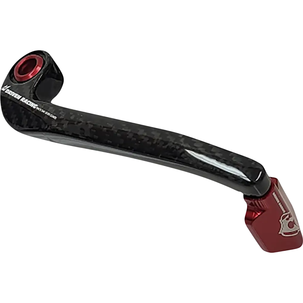 DRIVEN RACING Lever Guard - Carbon Fiber - Brake - Red DCTDLG-1-RD