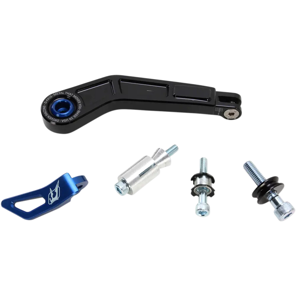 DRIVEN RACING Lever Guard - D-Axis - Left - Blue DXL2-BL