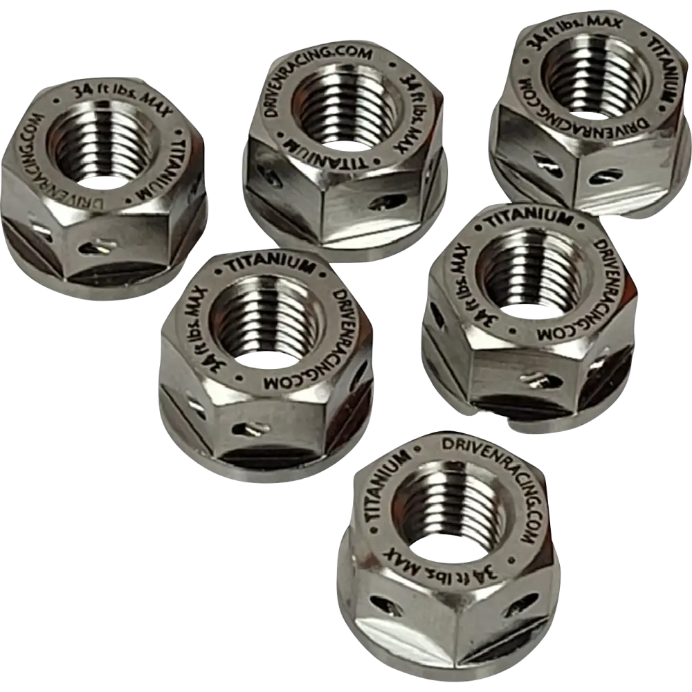 DRIVEN RACING Sprocket Nuts - Titanium DSN-TN