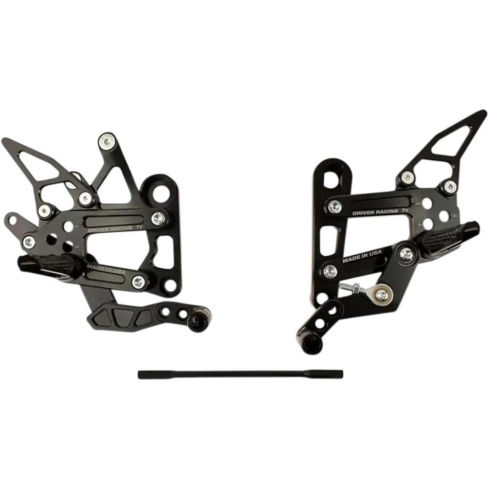 DRIVEN RACING TT Rearset - FZ09 DRP-716-BK
