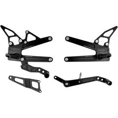 DRIVEN RACING TT Rearset - R1 DRP-717-BK