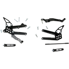 DRIVEN RACING TT Rearset - R6 DRP-704-BK
