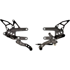DRIVEN RACING TT Rearset - RSV4 DRP-719-BK