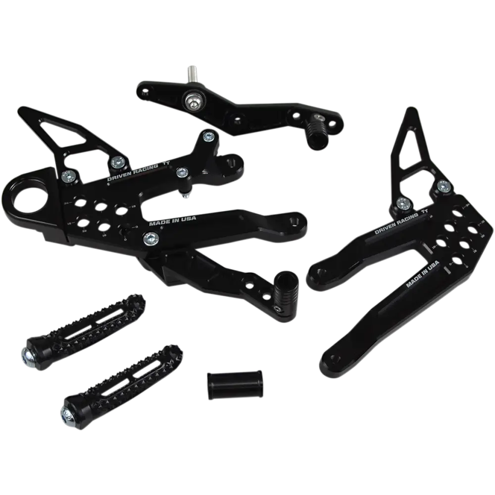 DRIVEN RACING TT Rearset - S1000RR DRP-718-BK