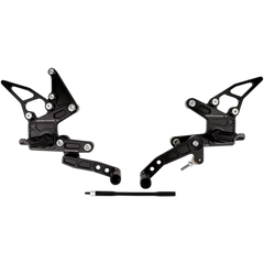 DRIVEN RACING TT Rearset - Suzuki DRP-721-BK