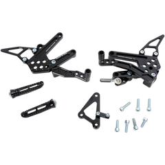 DRIVEN RACING TT Rearset - ZX10R DRP-723-BK