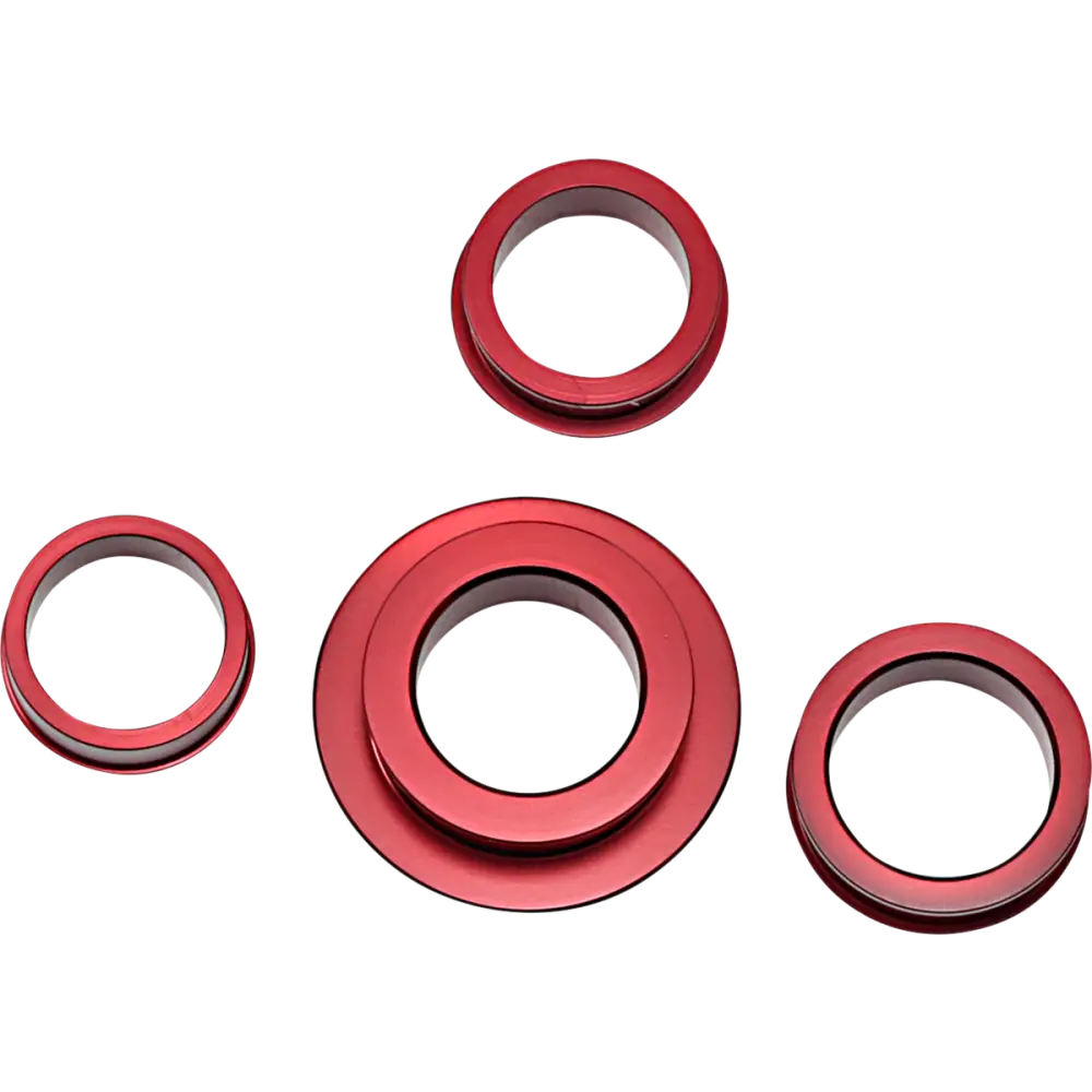DRIVEN RACING Wheel Spacer - Captive - Red - Honda DCWS-028