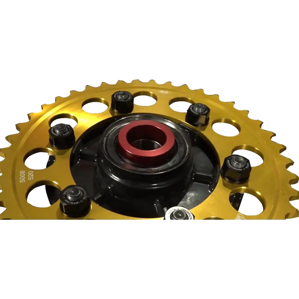 DRIVEN RACING Wheel Spacer - Captive - Red - Kawasaki DCWS-038