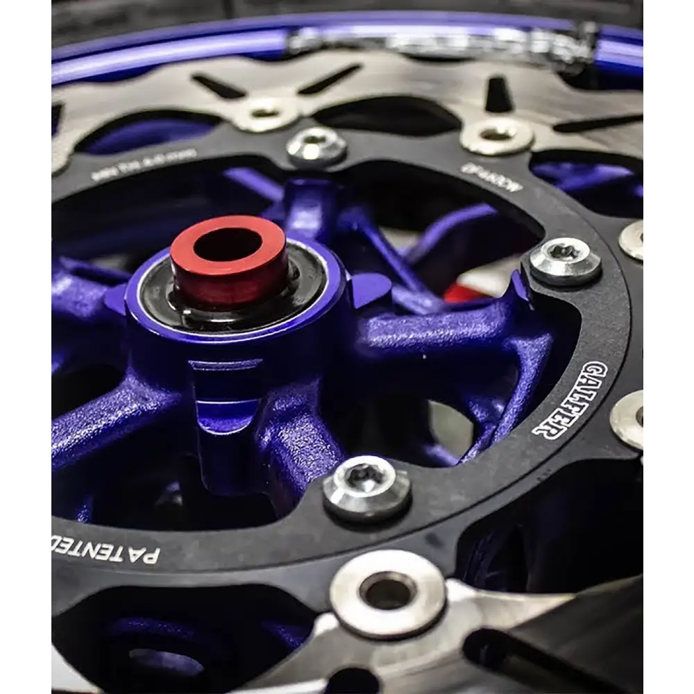 DRIVEN RACING Wheel Spacer - Captive - Red - Kawasaki DCWS-038