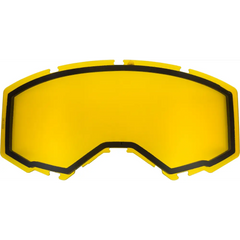 Dual Lens W/O Vents Adult Yellow