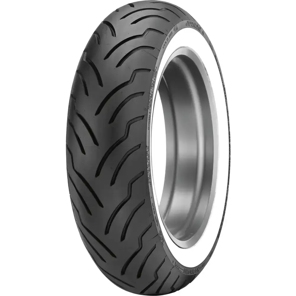 DUNLOP Tire - American Elite - Rear - MT90B16 - Wide Whitewall - 74H 45131419