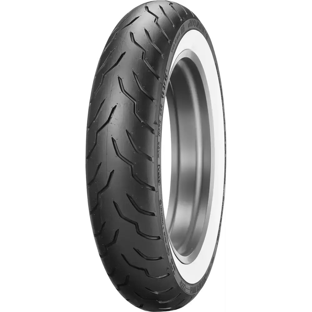 DUNLOP Tire - American Elite - Front - 130/90B16 - Wide Whitewall - 67H 45131520