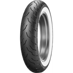 DUNLOP Tire - American Elite - Front - 130/90B16 - Wide Whitewall - 67H 45131520