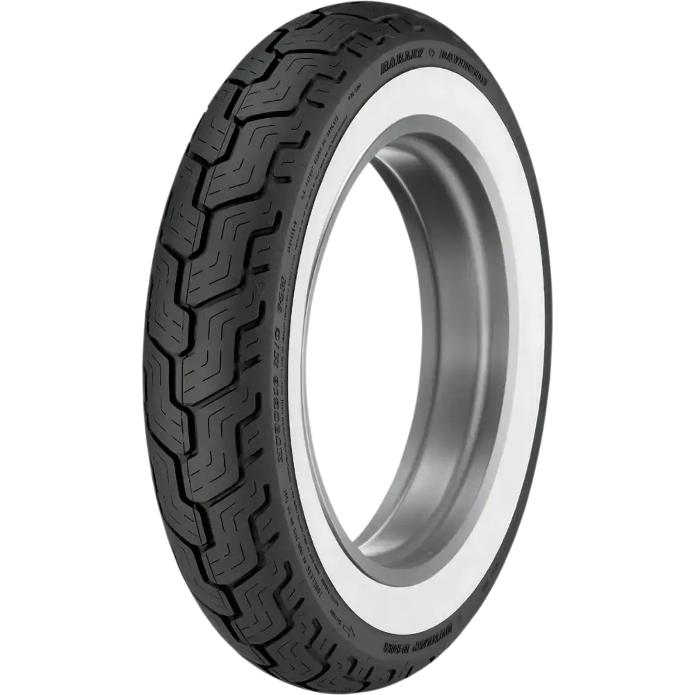 DUNLOP Tire - D402 - Rear - MU85B16 - Wide Whitewall - 77H 45006074