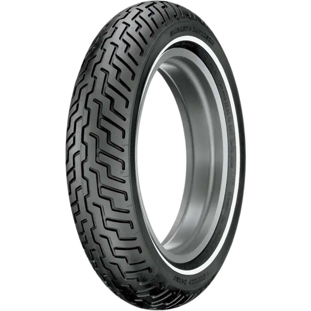 DUNLOP Tire - D402 - Front - MT90-16 - Narrow Whitewall - 72H 45006655