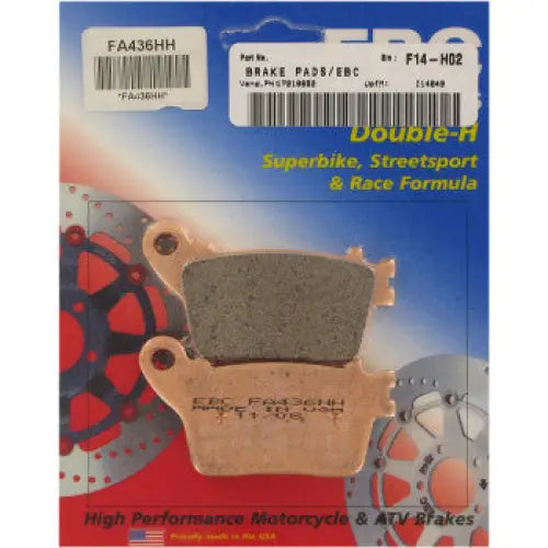 EBC FA436HH Brake Pads Honda Kawasaki - Brake Pads