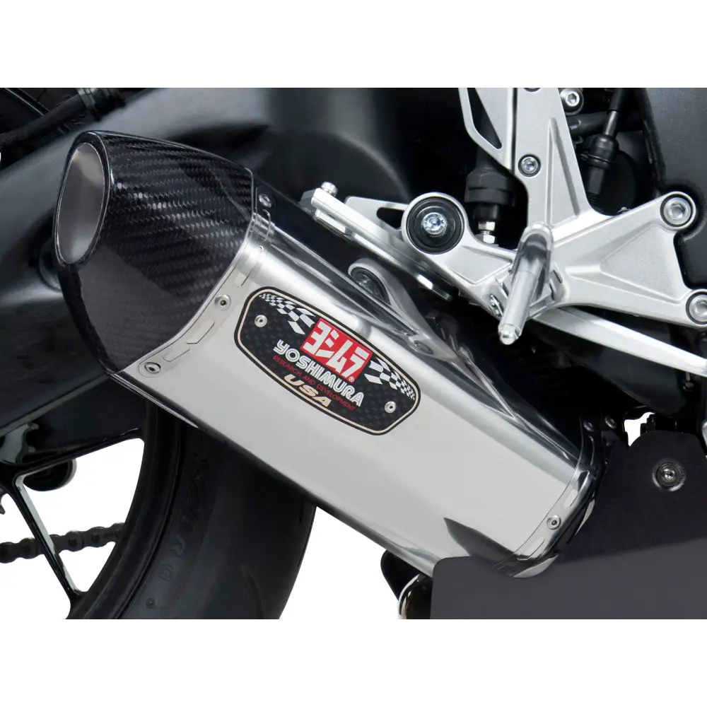Exhaust Race R 77 Slip On Ss Ss Cf