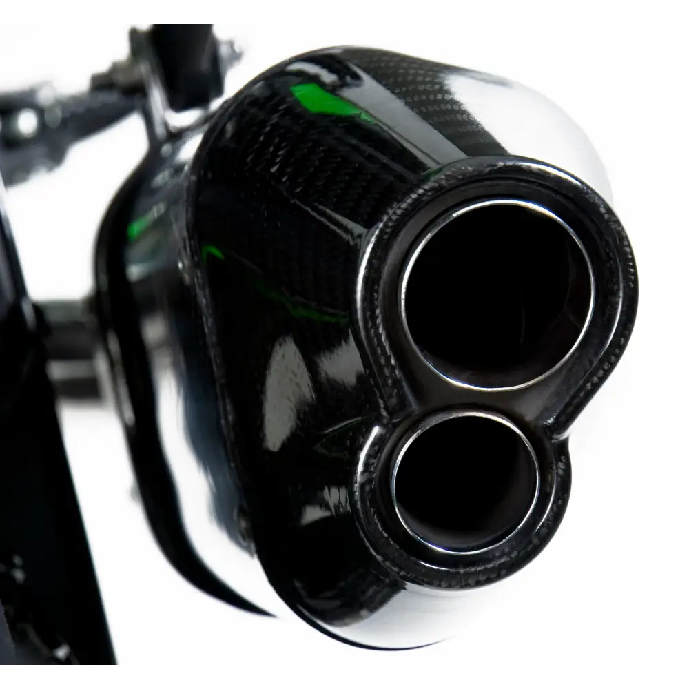 Exhaust Race R 77d 3qtr Slip On Ss Cf Cf