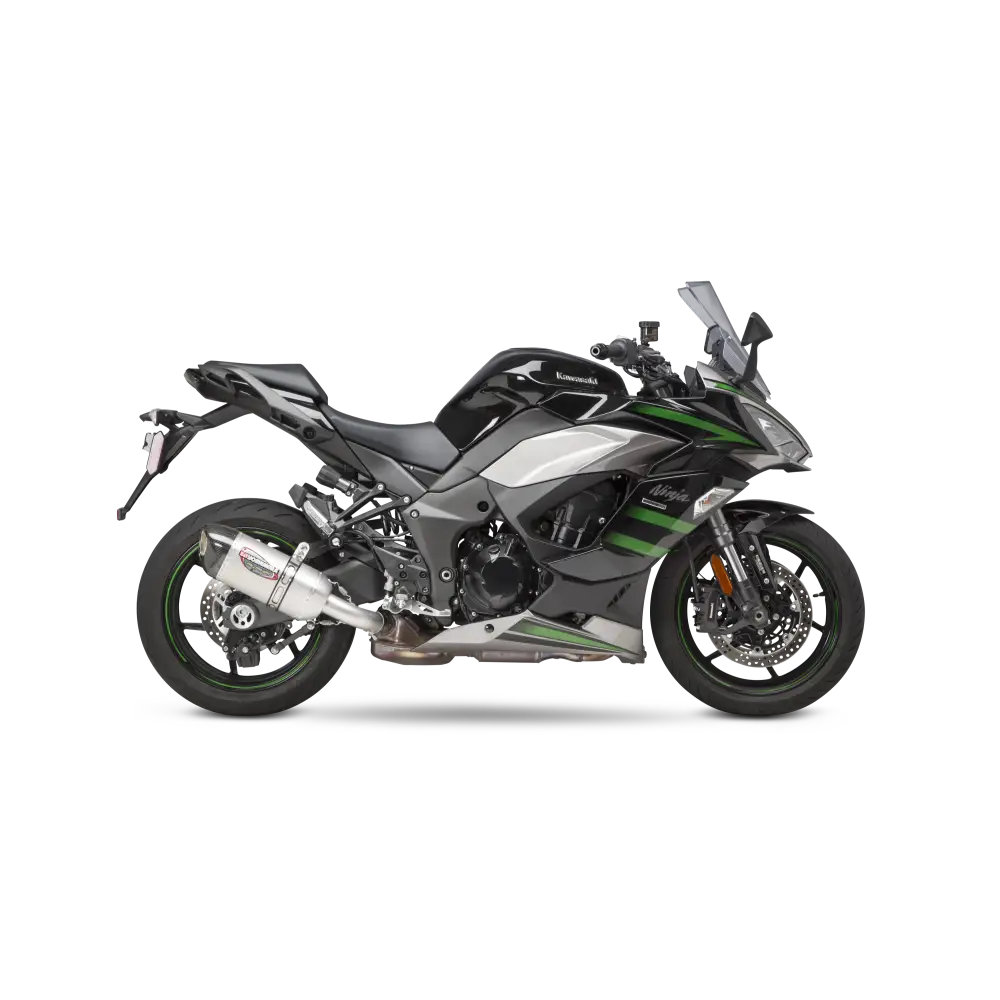 Exhaust Street Alpha Slip On Ss/Ss Kaw