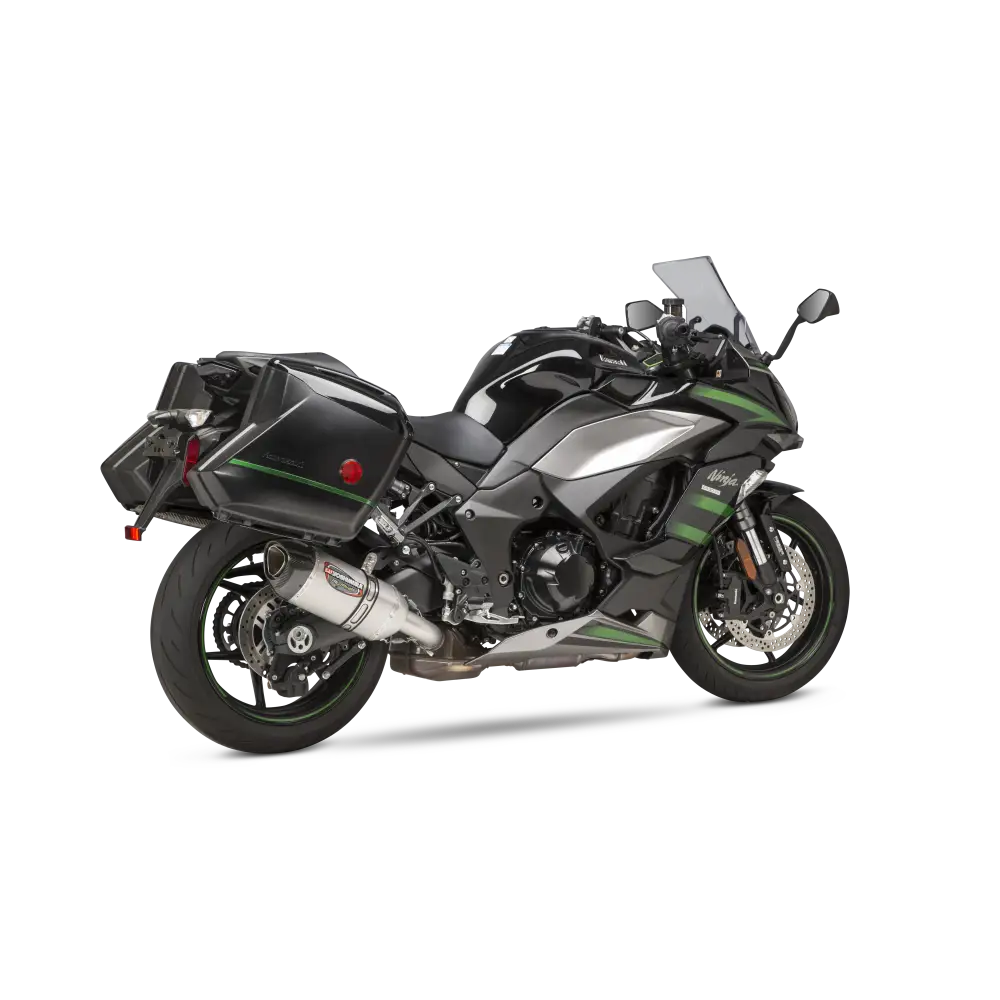 Exhaust Street Alpha Slip On Ss/Ss Kaw