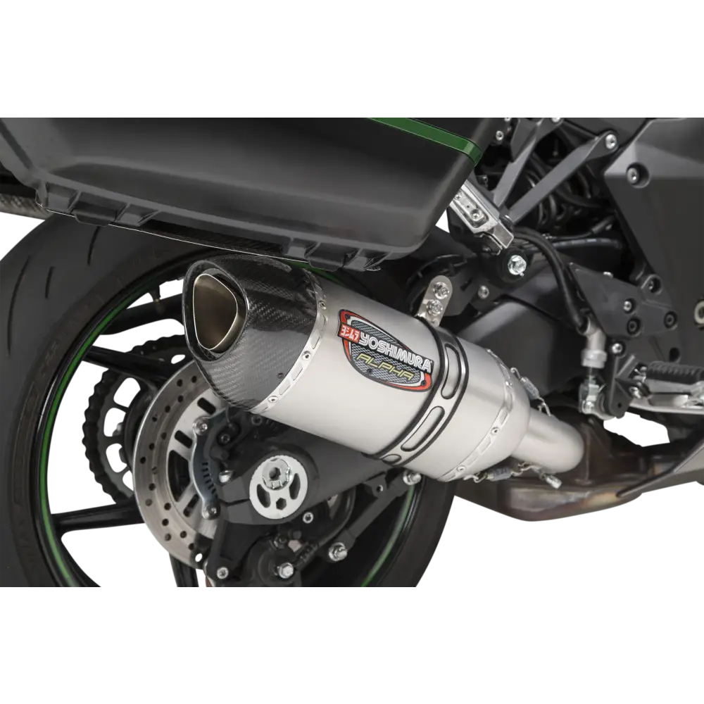 Exhaust Street Alpha Slip On Ss/Ss Kaw