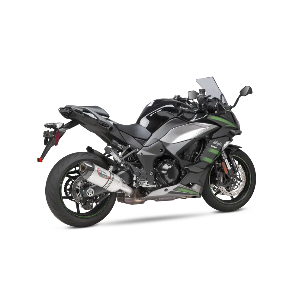 Exhaust Street Alpha Slip On Ss/Ss Kaw