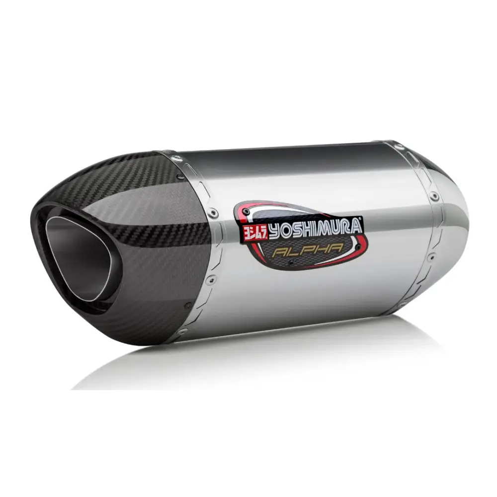 Exhaust Street Alpha T Slip On Ss Ss Cf