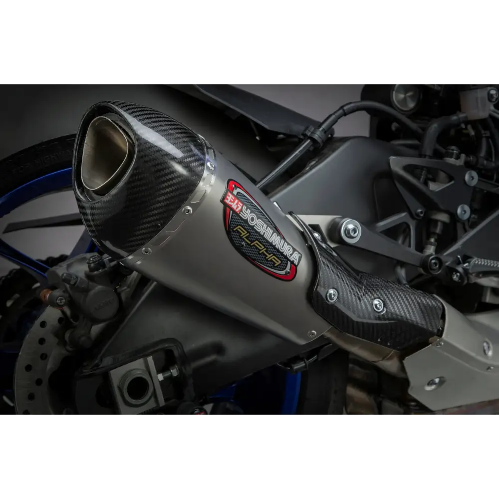 Exhaust Street Alpha T Slip On Ss Ss Cf Works