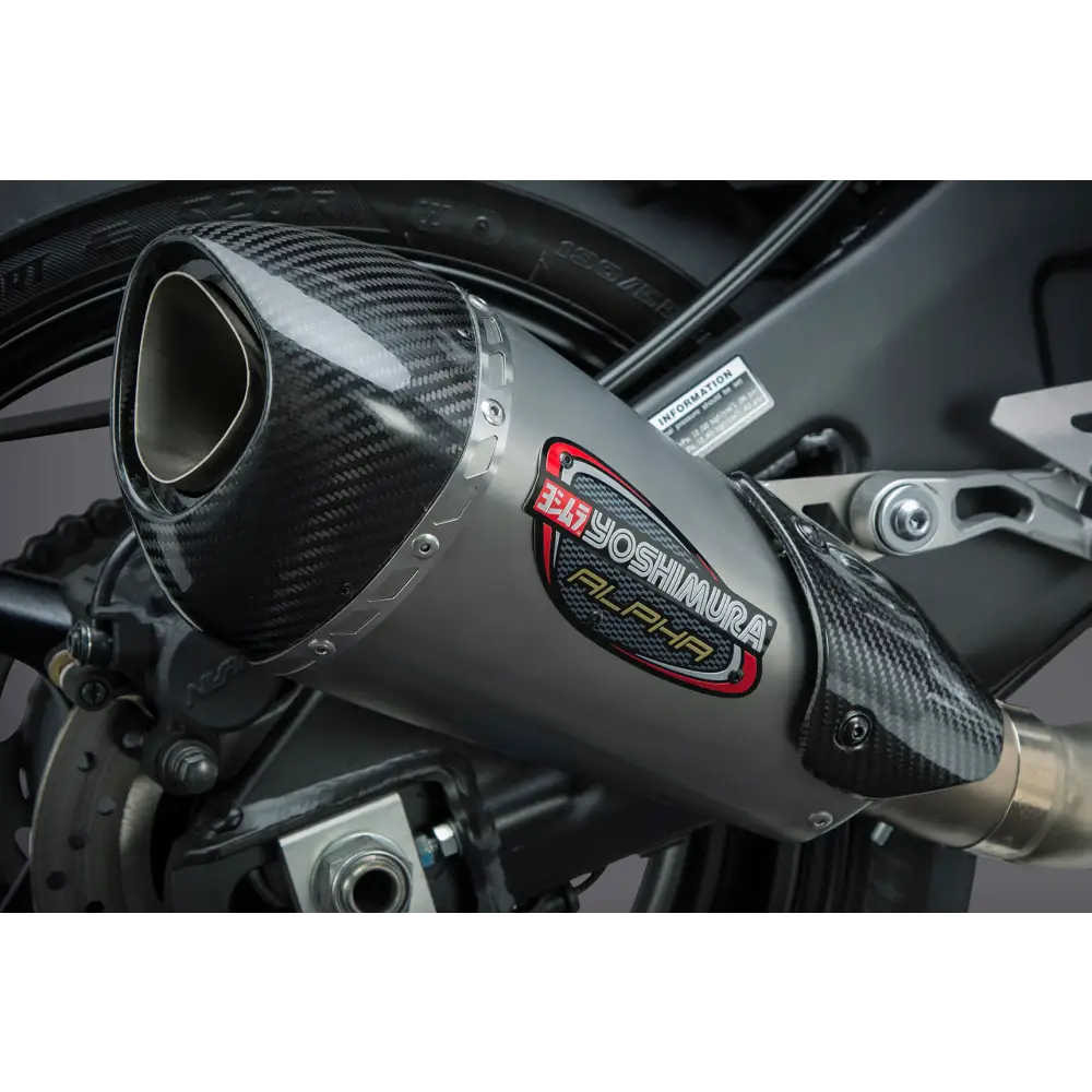 Exhaust Street Alpha T Slip On Ss Ss Cf Works