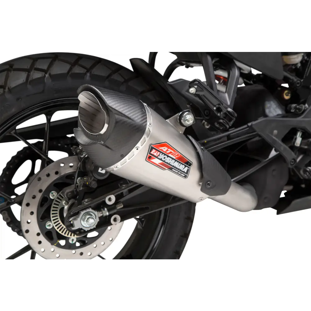 Exhaust Street At2 Works Slip On Ss Ss Cf