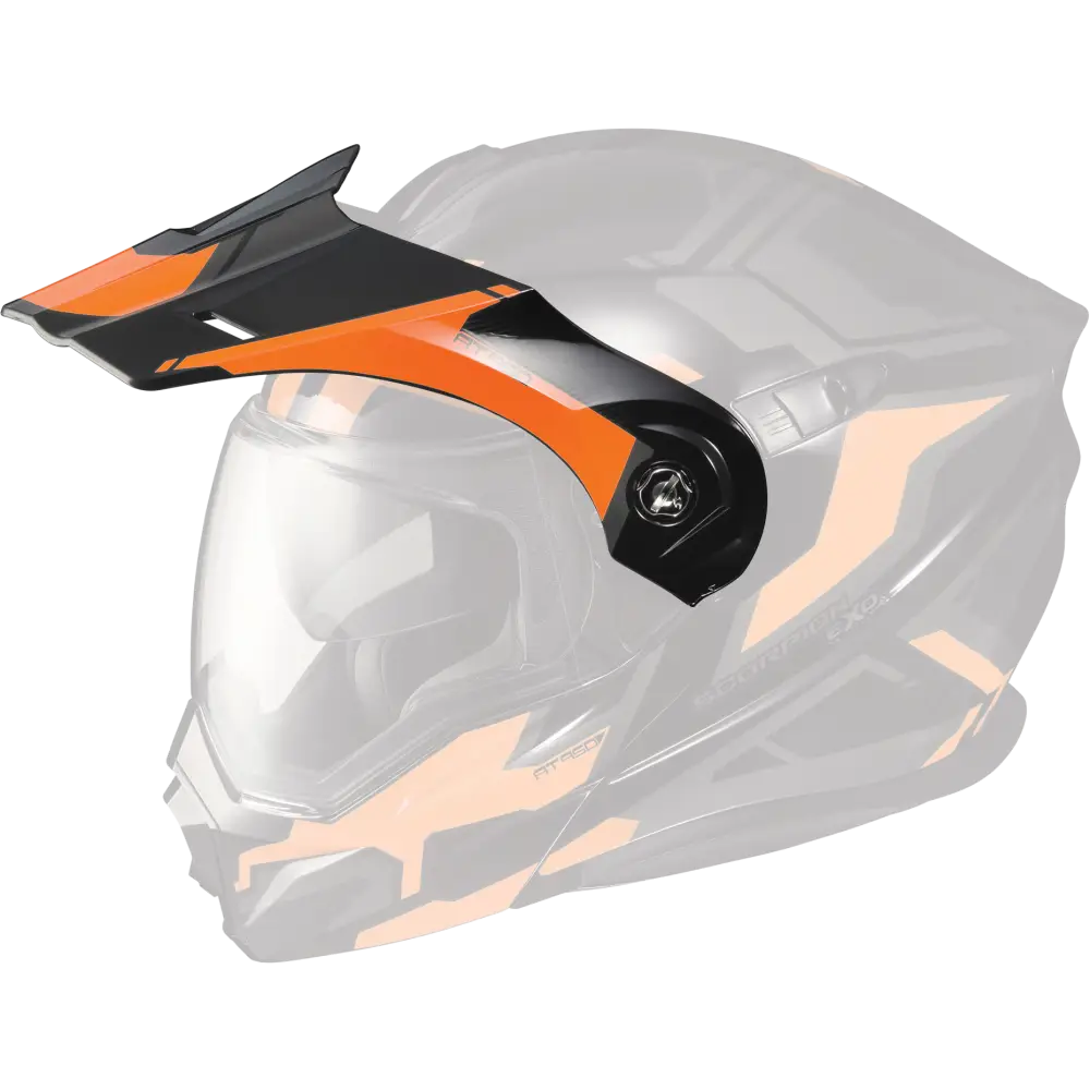 Exo At950 Helmet Peak Visor Ellwood Orange