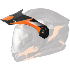 Exo At950 Helmet Peak Visor Ellwood Orange