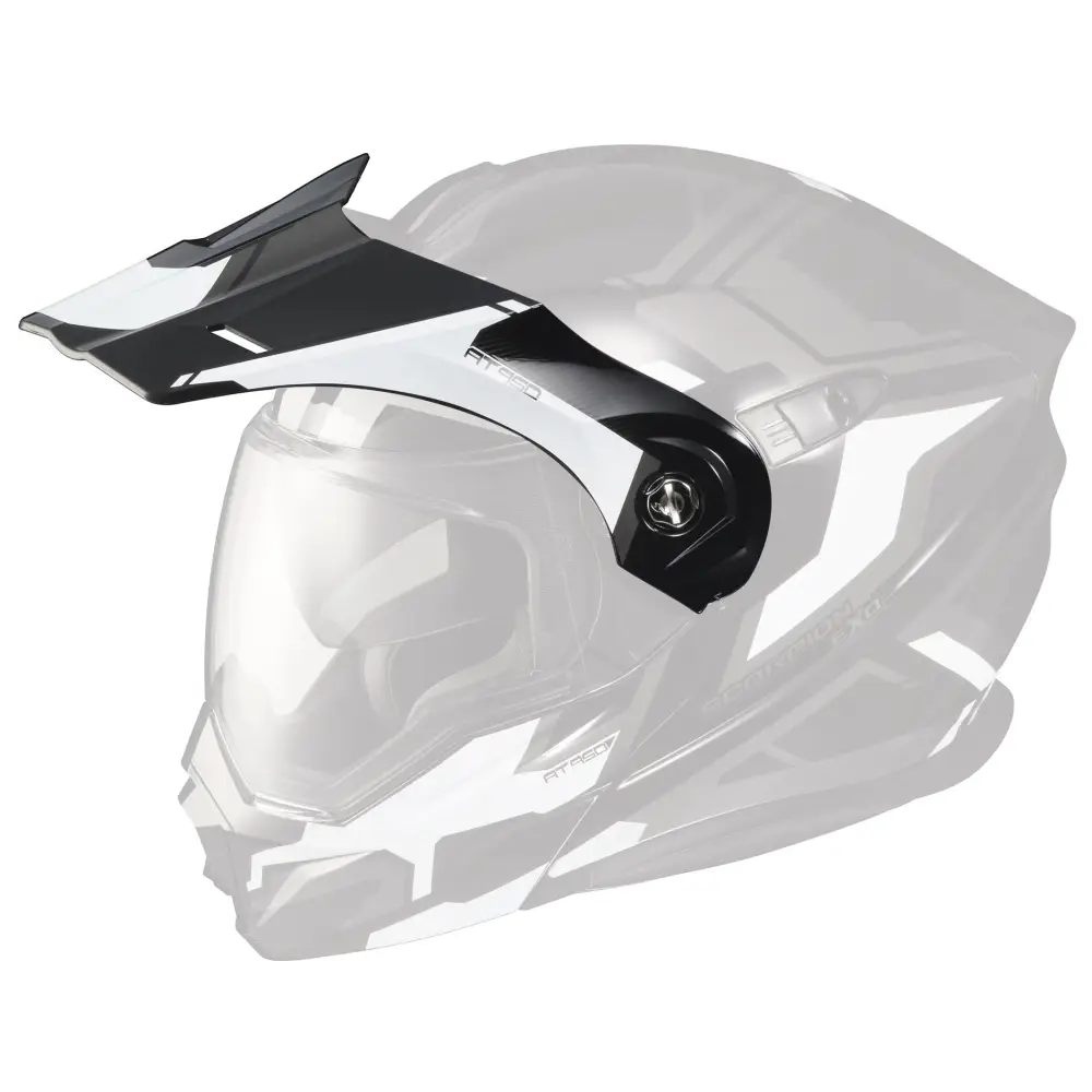 Exo At950 Helmet Peak Visor Ellwood White