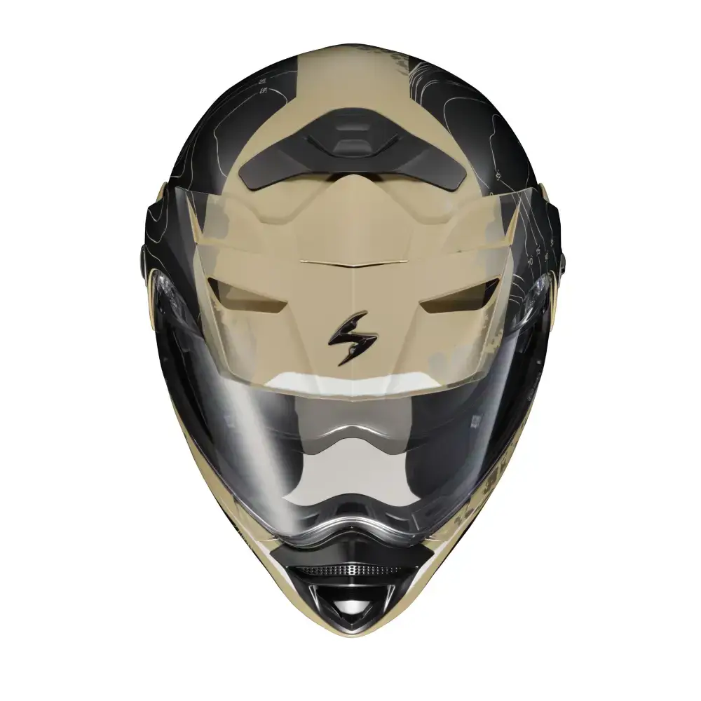 Exo At960 Modular Helmet Topographic Sand/Black 2x