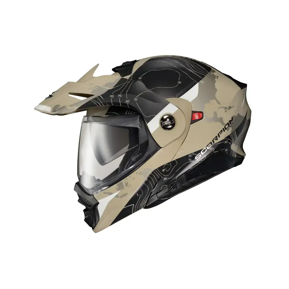 Exo At960 Modular Helmet Topographic Sand/Black 2x