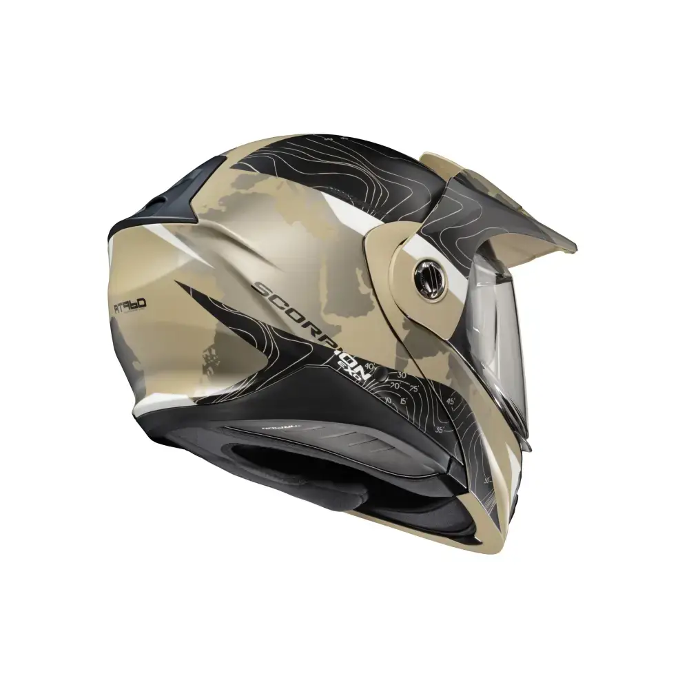 Exo At960 Modular Helmet Topographic Sand/Black 2x