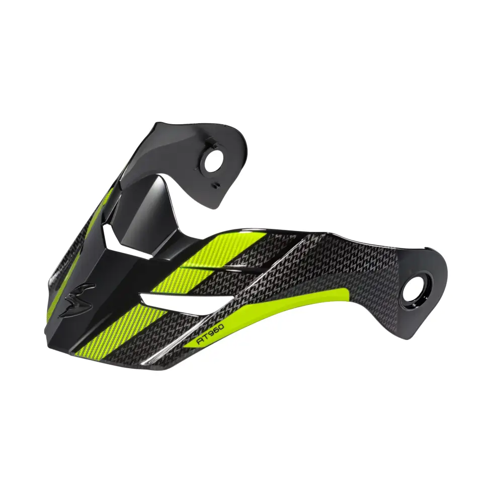 Exo At960 Peak Visor Hicks Black/Hi Vis
