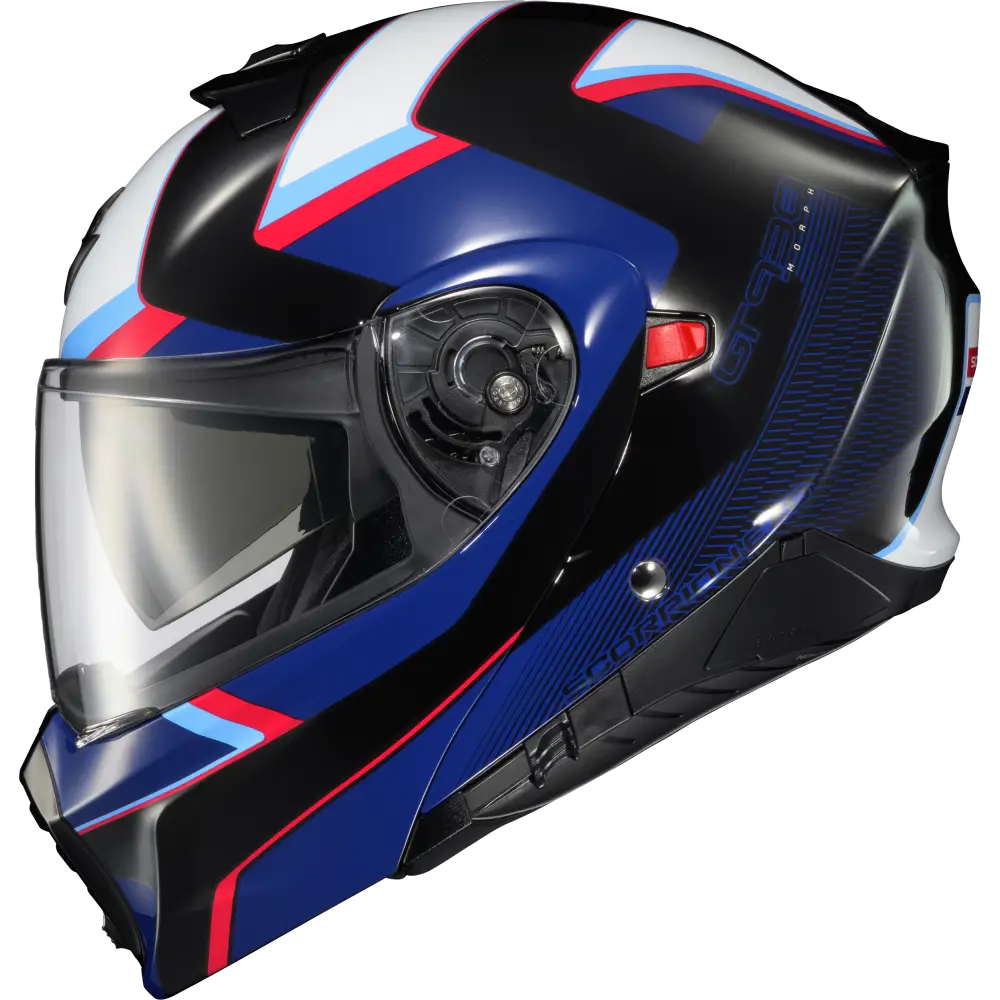 Exo Gt930 Transformer Helmet Morph Blue/Red Xl