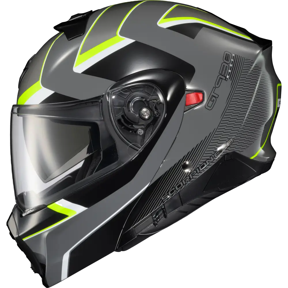 Exo Gt930 Transformer Helmet Morph Grey/Hi Viz Sm