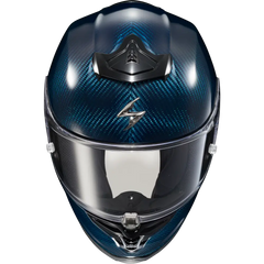 Exo R1 Air Full Face Helmet Carbon Blue Sm