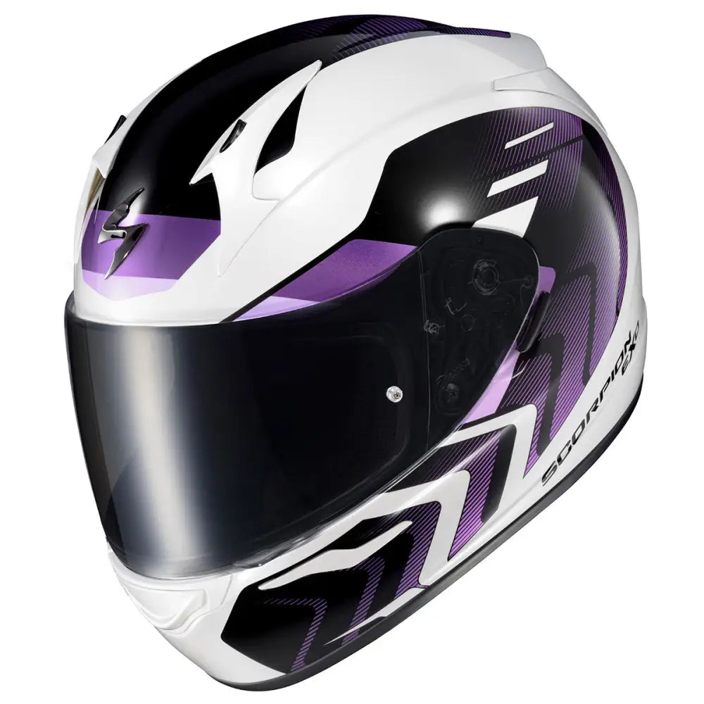 Exo R320 Full Face Helmet Alchemy White/Purple Xl