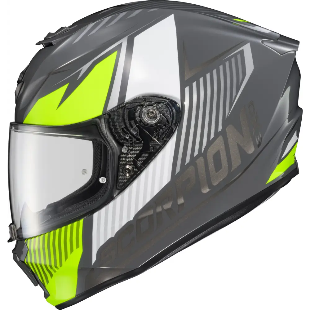 Exo R330 Full Face Helmet Hawker Hi Viz Xl