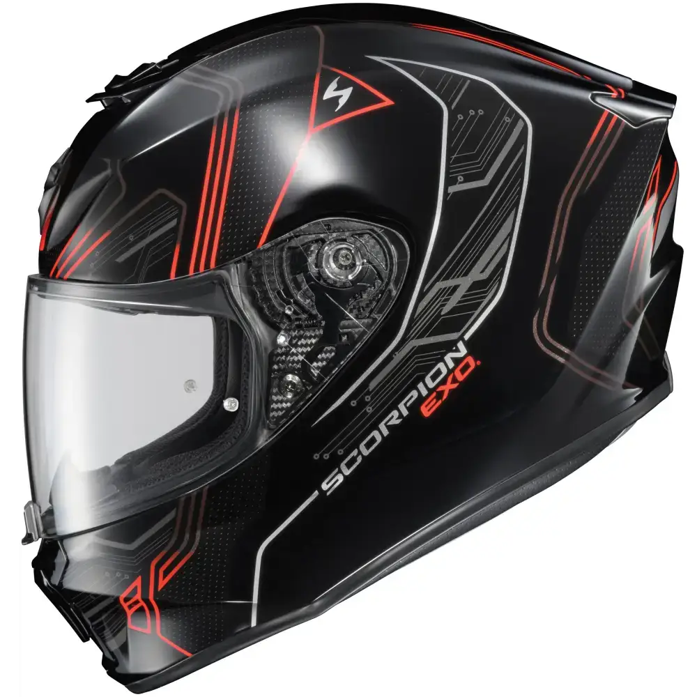 Exo R330 Full Face Helmet Bendr Red 2x