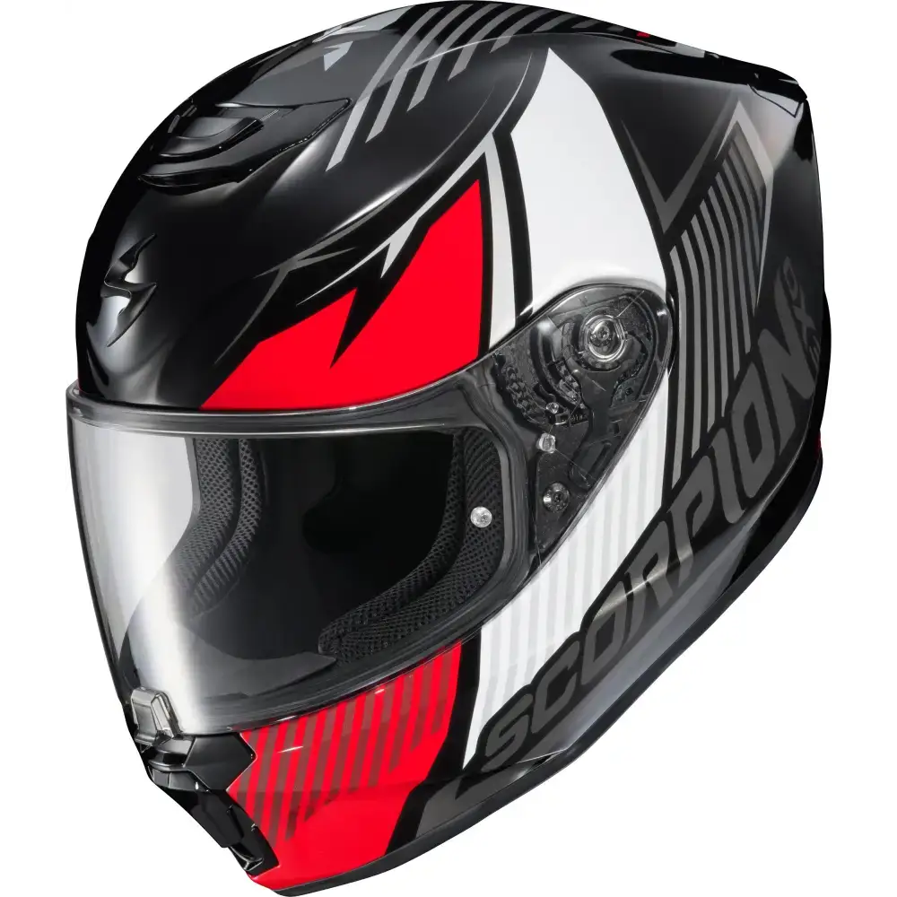 Exo R330 Full Face Helmet Hawker Red 2x
