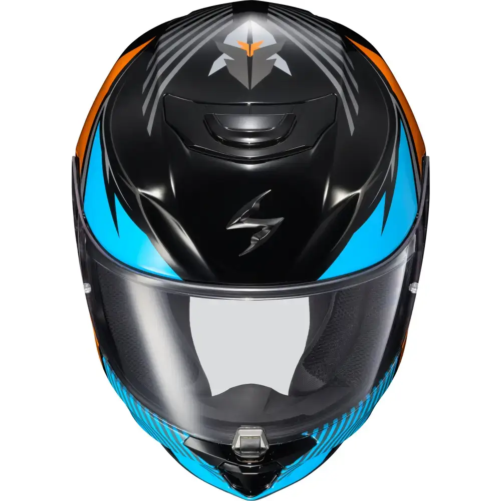 Exo R330 Full Face Helmet Hawker Light Blue 2x
