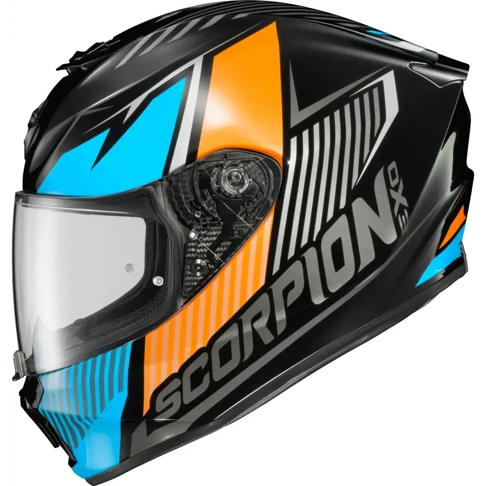 Exo R330 Full Face Helmet Hawker Light Blue 2x