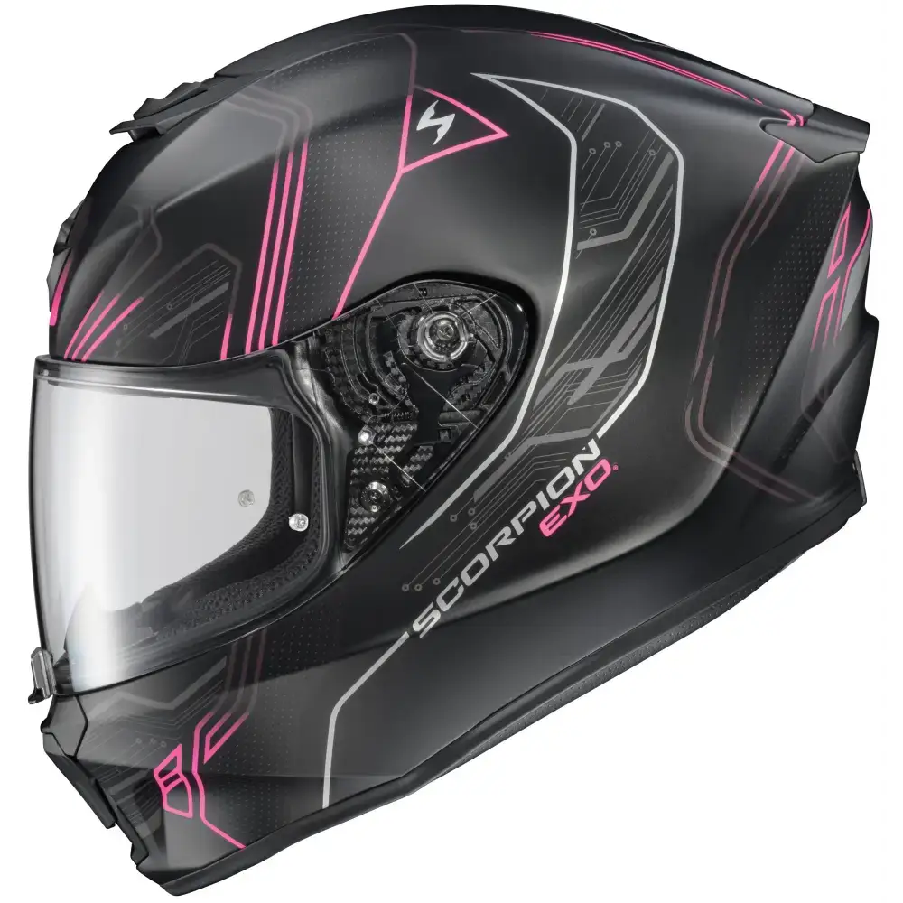 Exo R330 Full Face Helmet Bendr White/Pink 2x