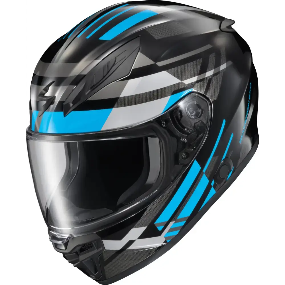 Exo R430 Full Face Helmet Paradox Light Blue 2x