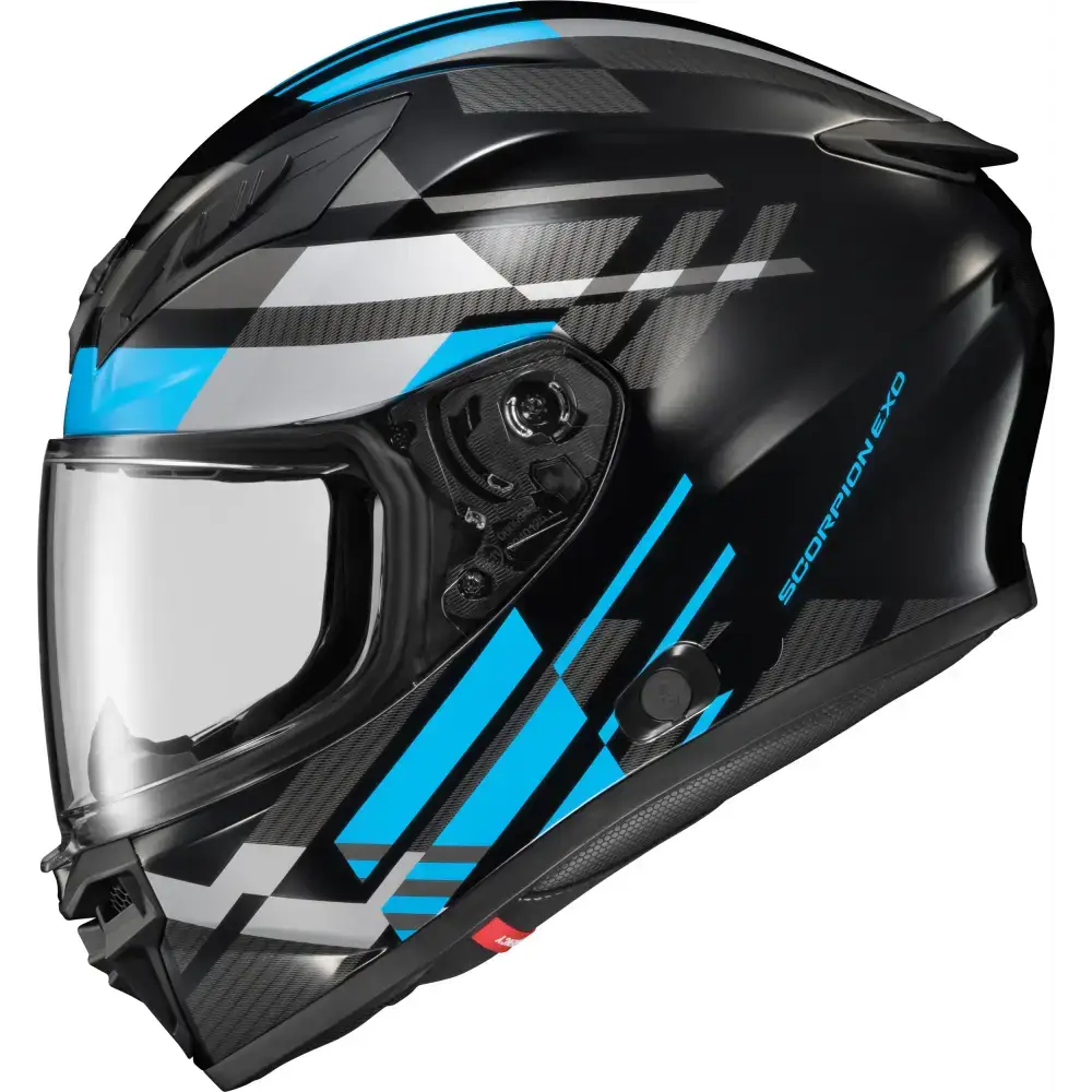 Exo R430 Full Face Helmet Paradox Light Blue 2x